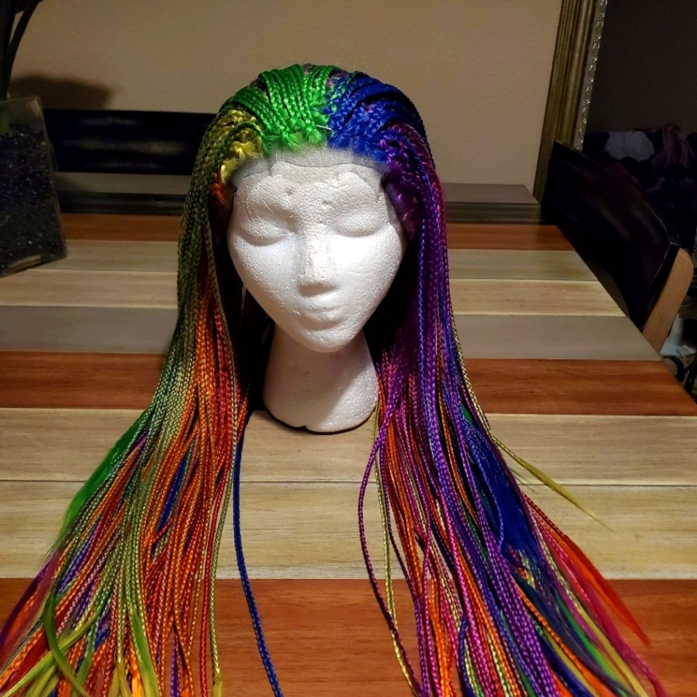 Micro braided wig